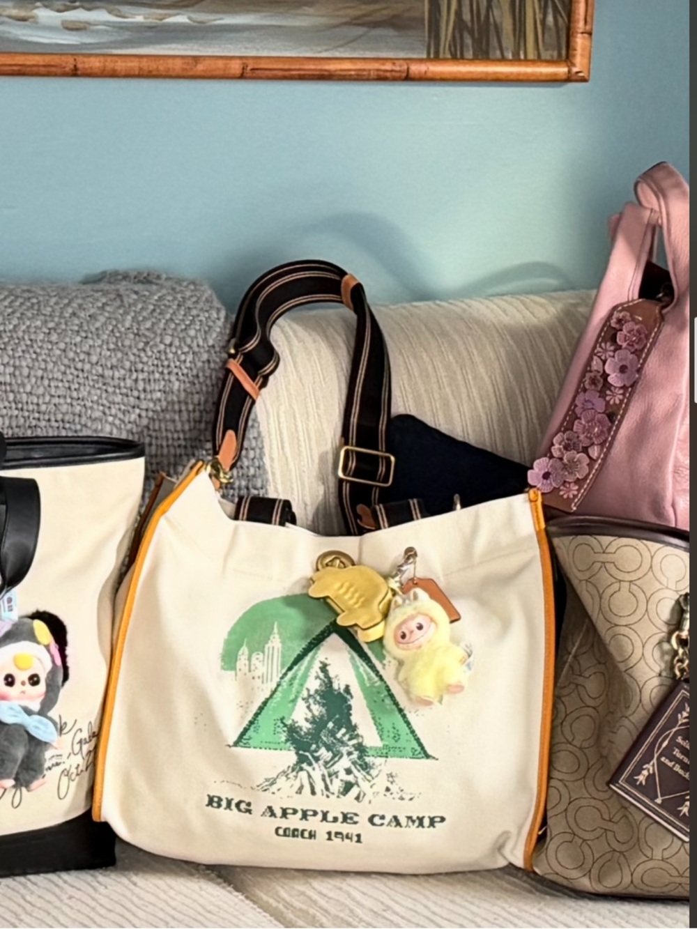 Camp Coach Canvas Tote 40 - Picture 14 of 14